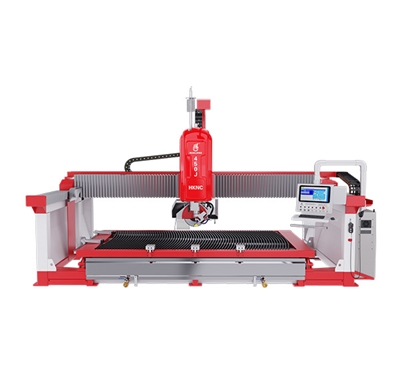 HKNC-450J 5 Axis Stone CNC Sawjet HKNC-450J 五軸數控水刀橋（qiáo）切一體切割機